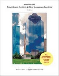 Enlarge image Cover: Principles of Auditing and Other Assurance Services with Student ACL CD (Int'l Ed) - McGraw-Hill Education