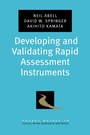 Cover: Developing and Validating Rapid Assessment Instruments - OUP eBook