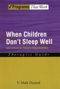 Cover: When Children Don't Sleep Well - OUP eBook