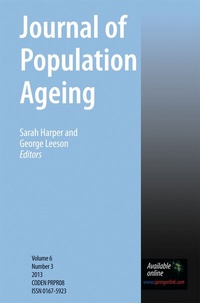 Abbildung von: Journal of Population Ageing - Springer