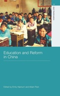 Cover: Education and Reform in China - Routledge