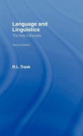 Cover: Language and Linguistics: The Key Concepts - Routledge