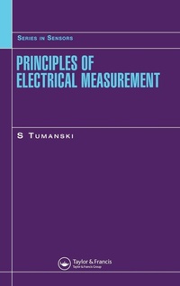 Enlarge image Cover: Principles of Electrical Measurement - Taylor & Francis
