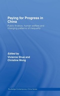 Cover: Paying for Progress in China - Routledge