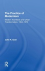 Cover: The Practice of Modernism - Routledge