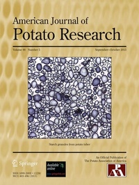 Abbildung von: American Journal of Potato Research - Springer