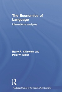 Enlarge image Cover: The Economics of Language - Routledge