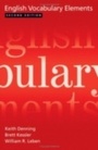 Cover: English Vocabulary Elements - OUP USA