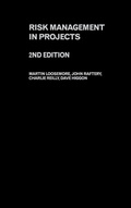 Cover: Risk Management in Projects - Routledge