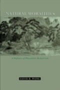 Cover: Natural Moralities - OUP eBook