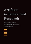 Cover: Artifacts in Behavioral Research - OUP eBook