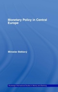 Cover: Monetary Policy in Central Europe - Routledge