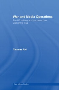 Enlarge image Cover: War and Media Operations - Routledge