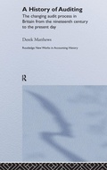 Cover: A History of Auditing - Routledge