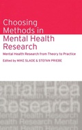 Cover: Choosing Methods in Mental Health Research - Routledge
