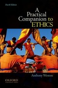 Cover: A Practical Companion to Ethics - Oxford University Press Inc
