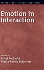 Cover: Emotion in Interaction - Oxford University Press Inc