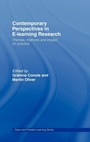 Cover: Contemporary Perspectives in E-Learning Research - Routledge
