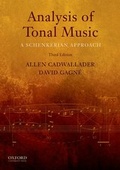 Cover: Analysis of Tonal Music - Oxford University Press Inc