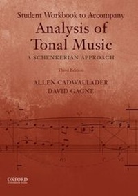 Enlarge image Cover: Student Workbook to Accompany Analysis of Tonal Music - Oxford University Press Inc