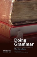 Cover: Doing Grammar, Third Edition, International Edition - Oxford University Press Inc