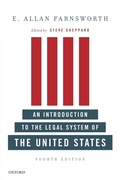 Cover: An Introduction to the Legal System of the United States, Fourth Edition - Oxford University Press Inc