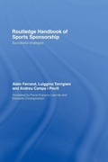 Cover: Routledge Handbook of Sports Sponsorship - Routledge