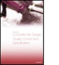Cover: Concrete Mix Design, Quality Control and Specification - Taylor & Francis