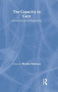 Cover: The Capacity to Care - Routledge