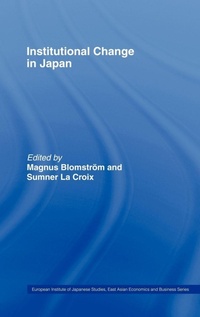 Enlarge image Cover: Institutional Change in Japan - Routledge