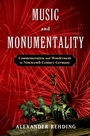 Cover: Music and Monumentality - OUP eBook
