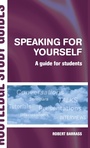 Cover: Speaking for Yourself - Routledge
