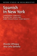 Cover: Spanish in New York - Oxford University Press Inc