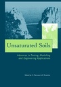Cover: Unsaturated Soils - Advances in Testing, Modelling and Engineering Applications - CRC Press