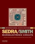 Cover: Microelectronic Circuits - Oxford University Press Inc