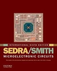 Enlarge image Cover: Microelectronic Circuits - Oxford University Press Inc