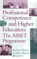 Cover: Professional Competence And Higher Education - Routledge Falmer