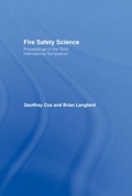 Cover: Fire Safety Science - Spon Press