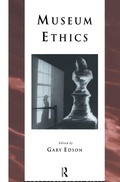 Cover: Museum Ethics - Routledge