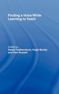 Cover: Finding a Voice While Learning to Teach - Routledge Falmer