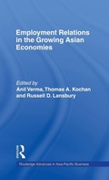 Cover: Employment Relations in the Growing Asian Economies - Routledge