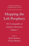 Cover: Mapping the Left Periphery - Oxford University Press Inc