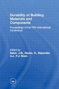 Cover: Durability of Building Materials and Components - Spon Press