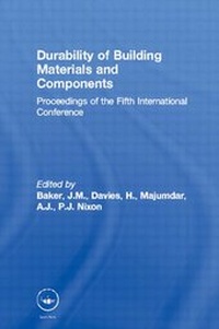 Enlarge image Cover: Durability of Building Materials and Components - Spon Press