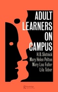 Cover: Adult Learners On Campus - Routledge Falmer