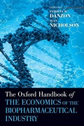 Cover: The Oxford Handbook of the Economics of the Biopharmaceutical Industry - Oxford University Press Inc