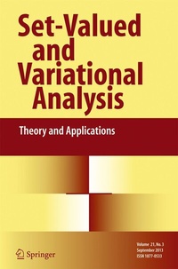 Abbildung von: Set-Valued and Variational Analysis - Springer