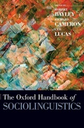 Cover: The Oxford Handbook of Sociolinguistics - Oxford University Press Inc