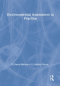 Enlarge image Cover: Environmental Assessment in Practice - Routledge