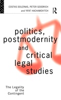 Cover: Politics, Postmodernity and Critical Legal Studies - Routledge